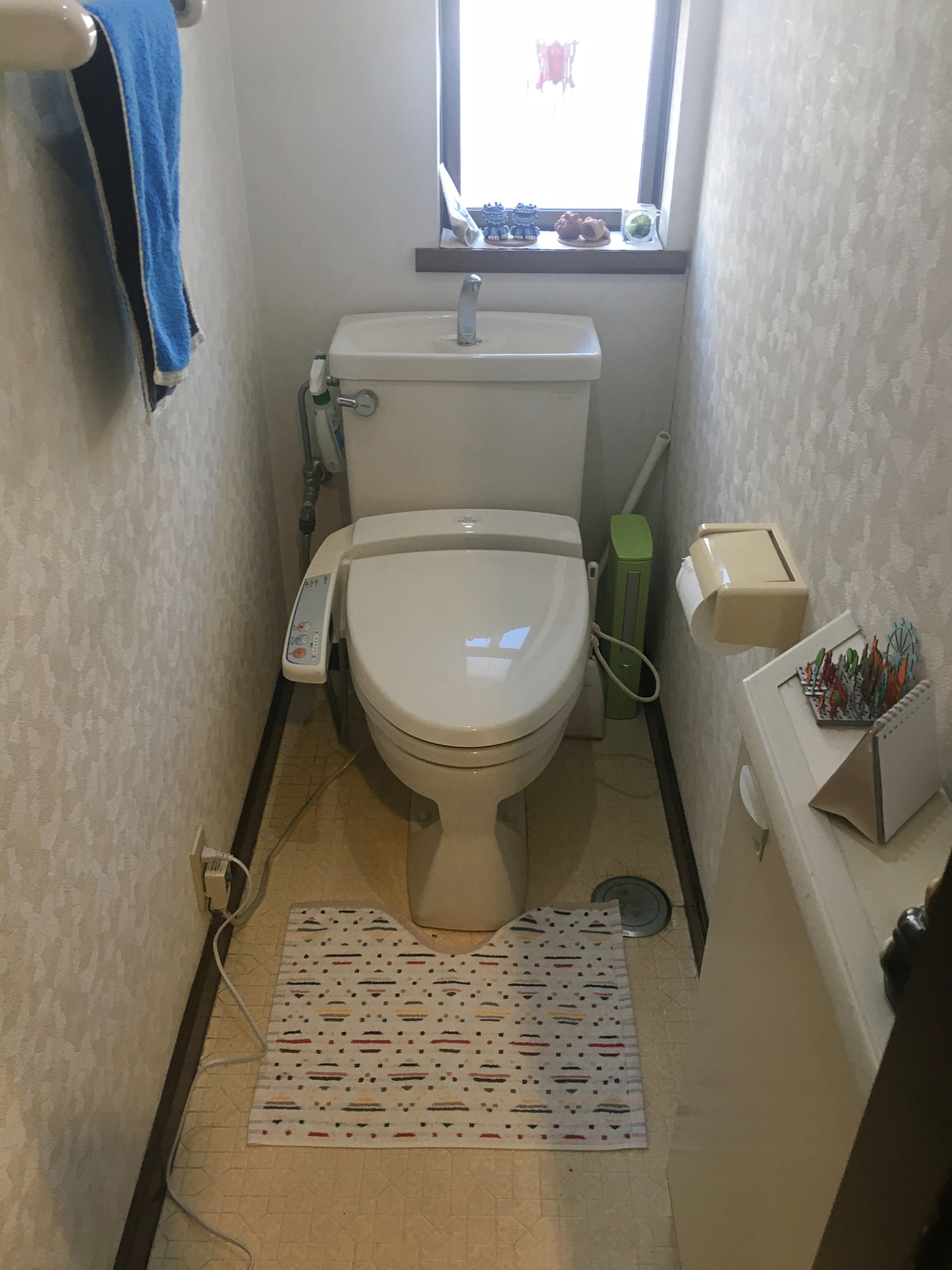 トイレをリフォーム致しました。